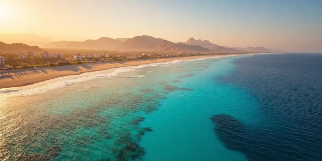 Tauchboote vor Anker über den Riffen des Roten Meeres an der Küste von Sharm el-Sheikh