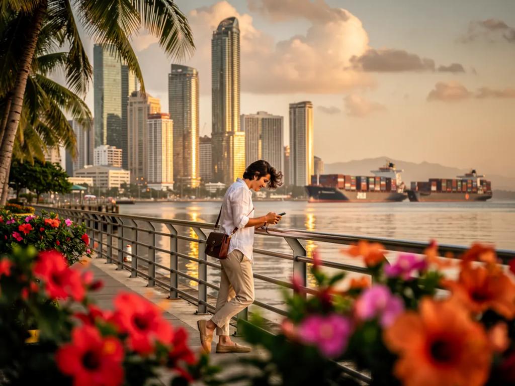 eSIM Panama City - Prepaid-Reisedaten für Panama City, Panama kaufen