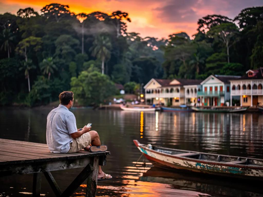 Reiseziel Suriname - Kaufen Sie eSIM Suriname für mobiles Internet